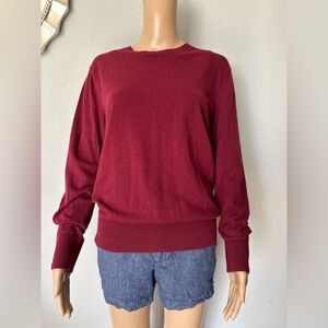 Banana Republic Burgundy Sweater size Medium